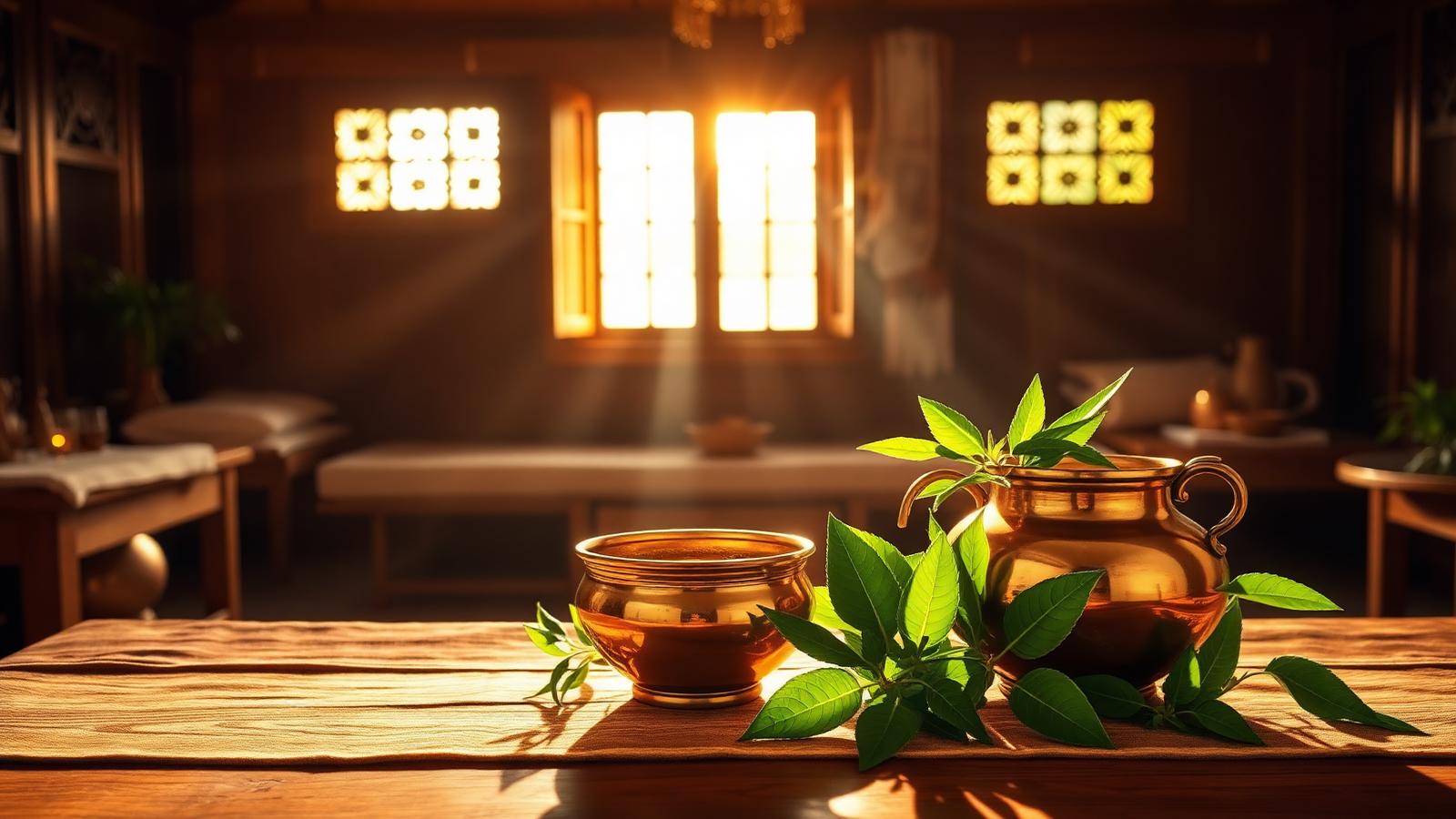 Classical Panchakarma treatment room in Indore