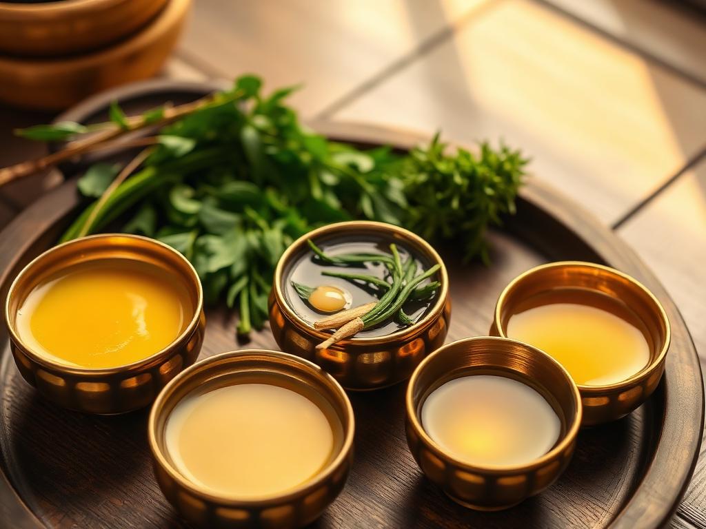 Ayurvedic medicated oils and ghee for Purvakarma